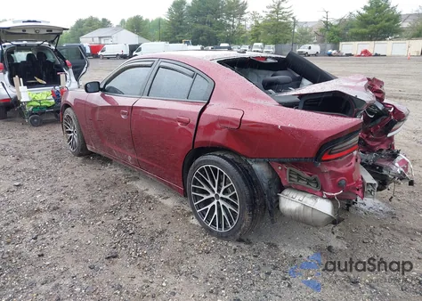 2018 Dodge Charger Sxt Rwd из США, поврежденный, VIN 2C3CDXBG8JH202865